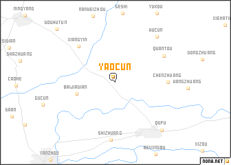 map of Yaocun