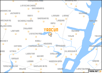 map of Yaocun