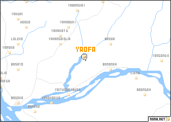 map of Yaofa