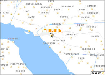 map of Yaogang