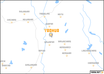 map of Yaohua