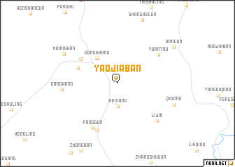map of Yaojiaban