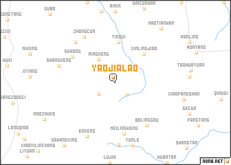 map of Yaojialao