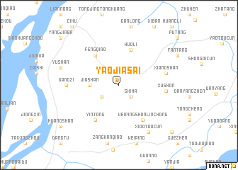 map of Yaojiasai