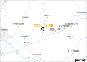 map of Yaojiaying
