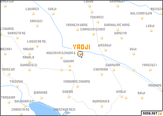 map of Yaoji