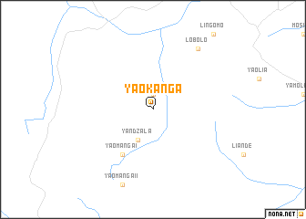 map of Yaokanga