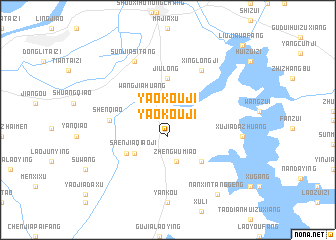 map of Yaokouji