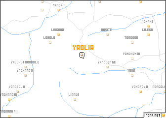 map of Yaolia