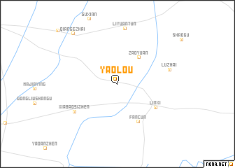 map of Yaolou
