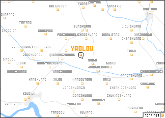 map of Yaolou