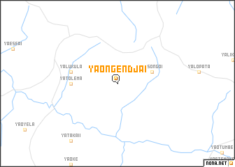 map of Yaongendja I