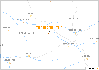 map of Yaoqianhutun