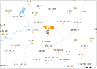 map of Yaoqu