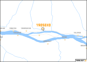 map of Yaoseko
