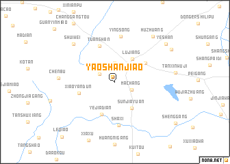 map of Yaoshanjiao