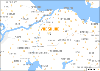 map of Yaoshu\