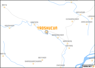 map of Yaoshucun