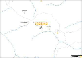 map of Yaosiko