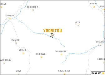 map of Yaositou