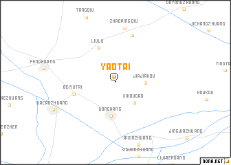 map of Yaotai