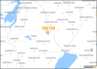 map of Yaotao