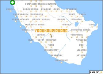 map of Yaoukouriruang