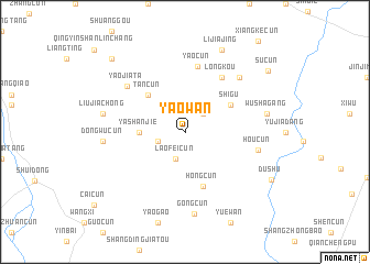 map of Yaowan