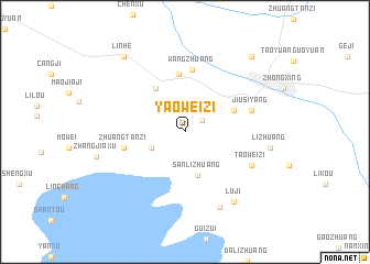 map of Yaoweizi
