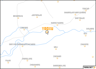 map of Yaoxu