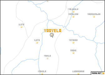 map of Yaoyela