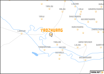 map of Yaozhuang