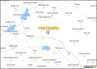 map of Yaozhuang