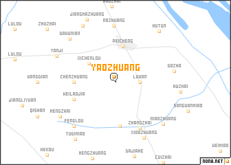 map of Yaozhuang
