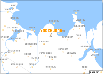 map of Yaozhuang