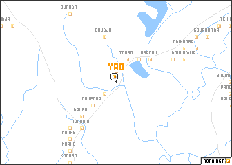 map of Yao