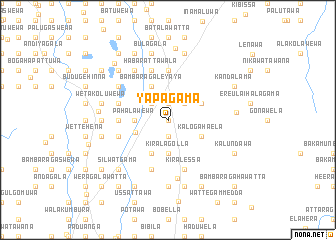 map of Yapagama