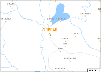 map of Yapala