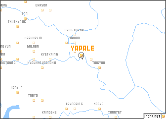 map of Yapale