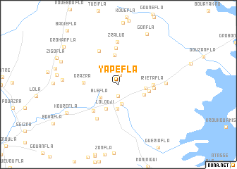 map of Yapéfla