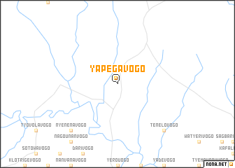 map of Yapégavogo