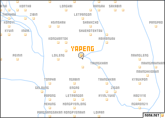 map of Ya-peng