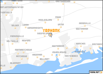 map of Yaphank