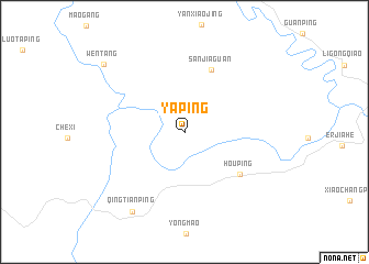 map of Yaping