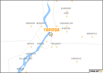 map of Yapiroá