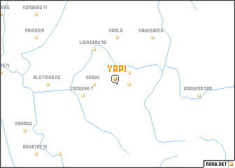 map of Yapi