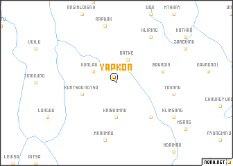 map of Yapkon
