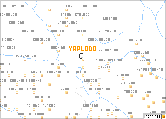 map of Yaplodo