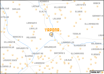 map of Yapona