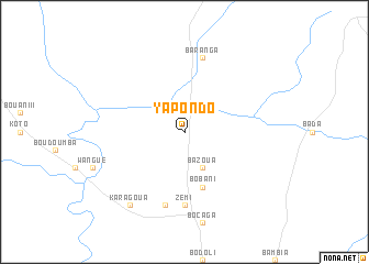 map of Yapondo